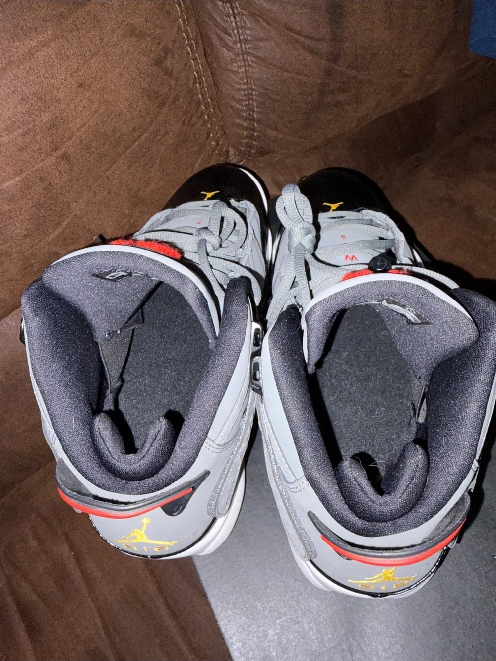 Size 13 - Jordan 6 Rings Graphite ' Grey and Black Sneakers